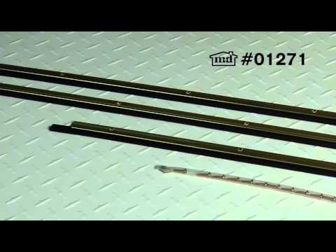 M-d Building 01271 Door Weatherstripping with Screw #01271