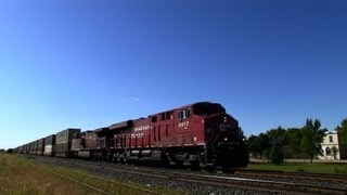 preview picture of video 'CP 8917 at Oak Lake (21AUG2013)'