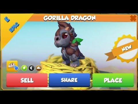 GORILLA DRAGON Hatching! Frosty Foes Level 4 Continued! - DML #684