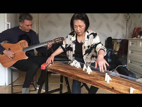 Canadian built Guitar Meets Japanese Koto