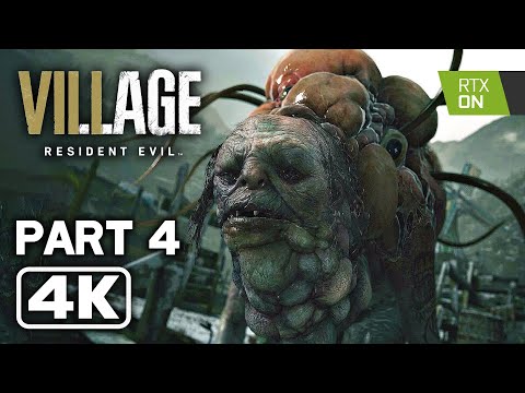 RESIDENT EVIL 8 VILLAGE Gameplay Walkthrough Part 4 FULL GAME (4K 60FPS)