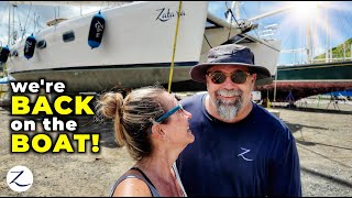 We left our boat in the TROPICS! ☀️ Here's what happened to it... (Ep 298)