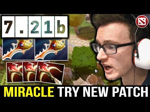 Miracle 7.21b New Patch Kunkka with 2x Divine Rapier - can he do it?