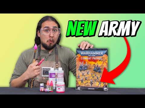 3 Days to Get My NEW Army Playable!