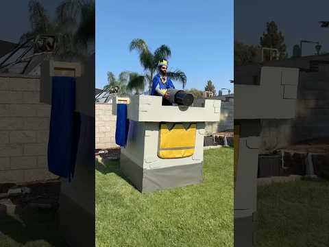 REAL LIFE Clash Royale King Tower #clashroyale #clashofclans #supercell #cosplay