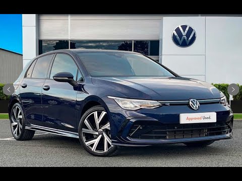 Approved Used Volkswagen Golf R-Line 2.0 TDI DSG Atlantic Blue | Wrexham Volkswagen