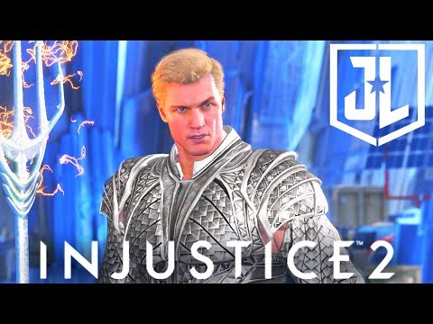 INJUSTICE 2 - AQUAMAN Justice League Movie NEW EPIC GEAR SET Showcase!
