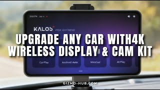 KALOS PAD : UPGRADE ANY CAR WITH 4K WIRELESS DISPLAY & CAM KIT | Kickstarter | Gizmo-Hub.com