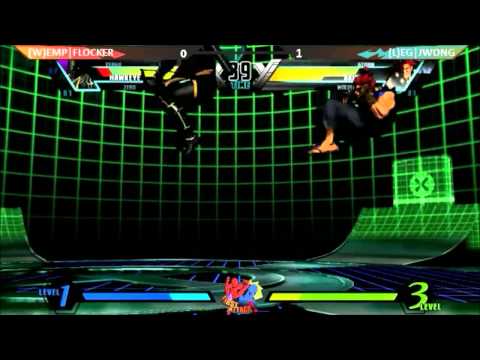 FIRST ATTACK UMVC3 EMP|FLOCKER VS EG|JWONG GRAND FINAL