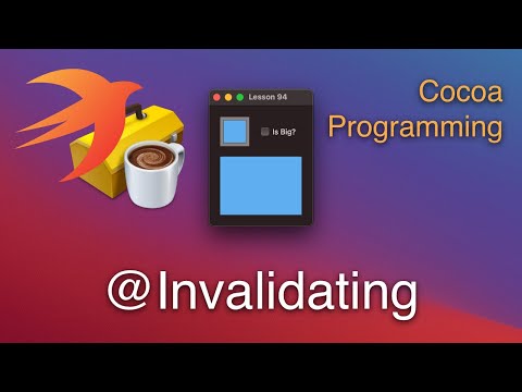 Cocoa Programming L94 — @Invalidating