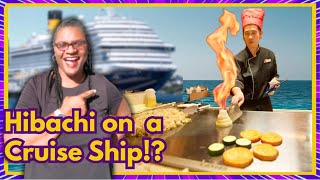 🚢 Carnival Firenze Bonsai Teppanyaki