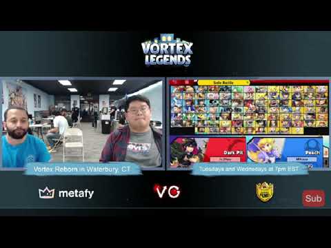 Vortex Legends 23 - Winners Quarter Final - Skink? (Dark Pit) vs Ling (Peach)