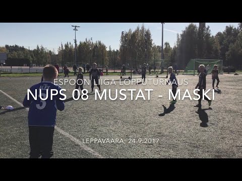 Espoon liigan lopputurnaus: NuPS 08 Mustat - MasKi