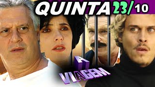 A VIAGEM: 23/10/25 Raul EXPLODE no JANTAR! Capítulo de hoje (vale a pena ver de novo)