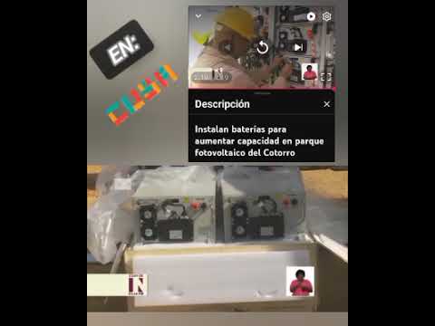 Instalan baterías para aumentar capacidad en parque  fotovoltaico del Cotorro #cuba