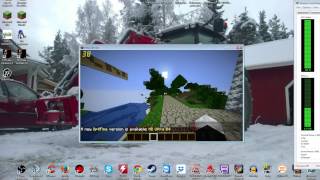 preview picture of video 'Minecraft 1.8 Lagin ja liiallisen muistinkäytön korjaus.'