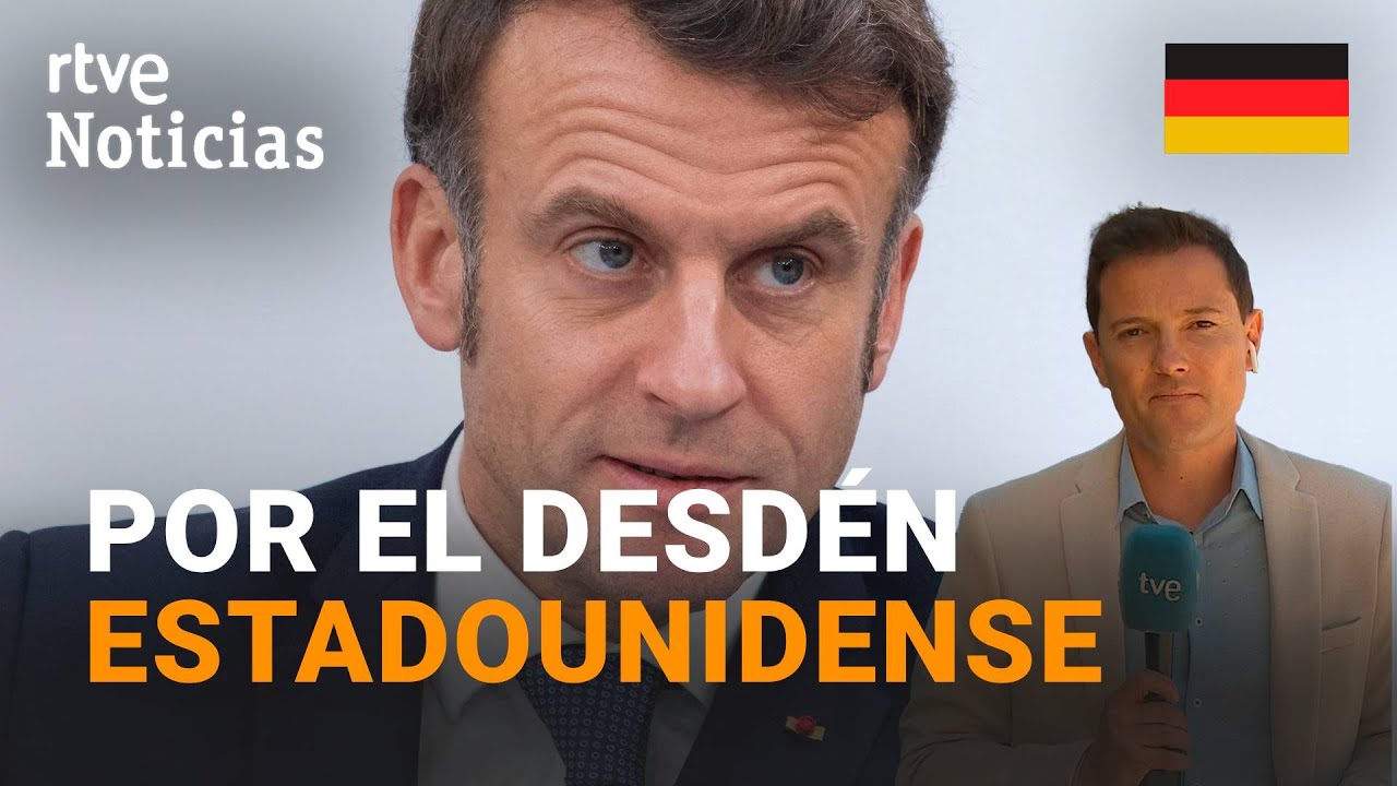 CONFERENCIA MÚNICH: MACRON CONVOCA una REUNIÓN de URGENCIA de los LÍDERES EUROPEOS | RTVE Noticias