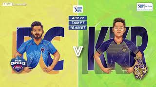 Watch DC Vs KKR LIVE on Hotstar