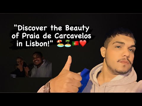 "Discover the Beauty of Praia de Carcavelos in Lisbon!"#portugal