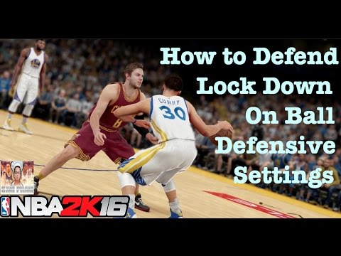 NBA 2K16 Tips How to Defend, Lockdown Defense with Defensive Settings. NBA 2K16 Review Tutorial #3