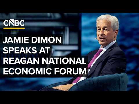JPMorgan Chase CEO Jamie Dimon speaks at Reagan National Economic Forum — 5/29/2026