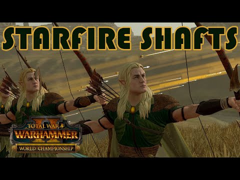 CORE UNIT: Starfire Shafts - Consul of Rome (HE) vs Bob (WE) // Total War: WARHAMMER II World Champ.