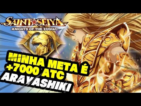 MOSTRANDO O MEU ARAYASHIKI E MINHA META - SAINT SEIYA AWAKENING
