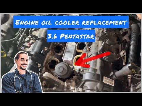 How To Replace an Oil Cooler/Oil Cooler Housing | Common 3.6 Pentastar Oil Leak Problem #dodge