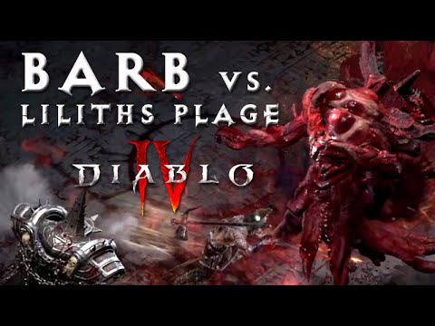 Liliths Plage Akt 1 Endboss - Kompletter Solo Bossfight mit dem Barbar! [Diablo 4 Gameplay]