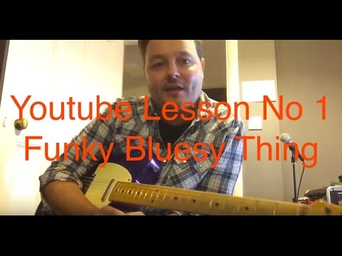 A little blues lick lesson.