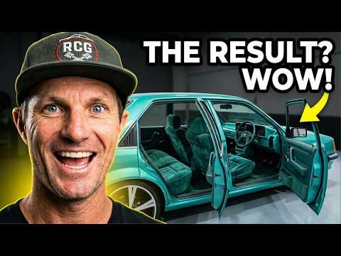 "I Finished The VC Commodore Restoration And The Interior Result Is Insane"