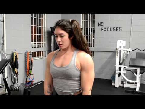 Natasha Aughey (Shoulder/Triceps Workout)