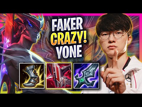 FAKER CRAZY GAME WITH YONE! - T1 Faker Plays Yone MID vs Talon! | Season 2024