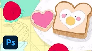 Doodle Therapy: Breakfast Characters with Tiffany Tan (Apple Cheeks) & Alice Lee - 2 of 2 video