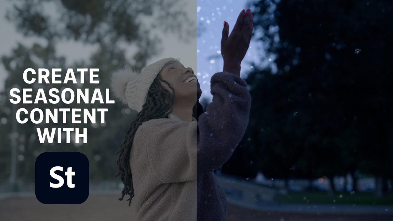 Create Festive Seasonal Content with Adobe Stock Assets