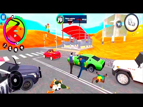 Vegas Crime Simulator 2 | Car Crash Test | Android Gameplay