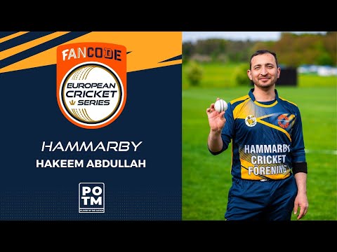 POTM: H.Abdullah - HAM vs MAR | Highlights | FanCode ECS Stockholm, Sweden Day 6 | ECS22.216