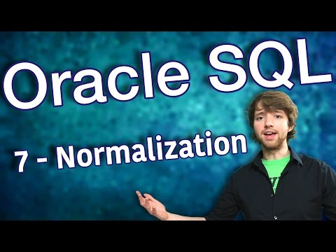 Oracle SQL Tutorial 7 Normalization Database Design Primer 4