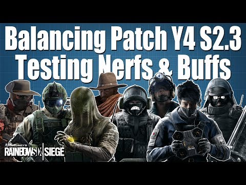 Shields Nerfed To Differing Degrees and Echo Bug - Rainbow Six Siege patch Y4 S2.3