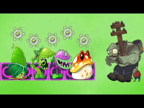Chomper vs Zoybean Pod vs Toadstool vs Snap pea vs Gargantuar , All Zombies | PvZ 2