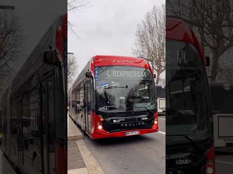 🚌 #Aixpress le nouveau bus de 18 mètres officiellement mis en service !