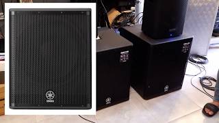 Video thumbnail for SUB YAMAHA DSR 118W by Ko Hendra - KHaudio