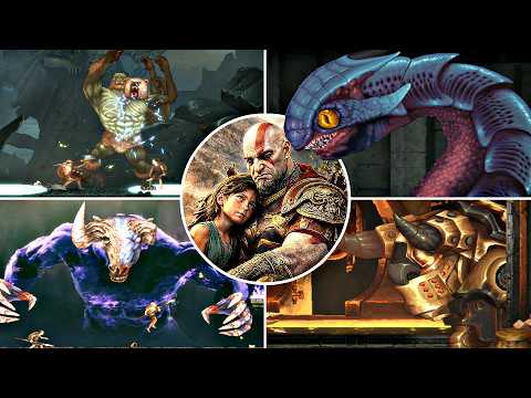 God of War Sons of Sparta - All Bosses & Ending (4K 60FPS)