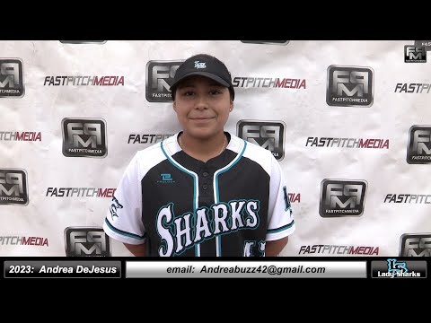 2023 Andrea DeJesus 3.5 GPA Athletic Shortstop Softball Skills Video - San Jose Lady Sharks Formosa