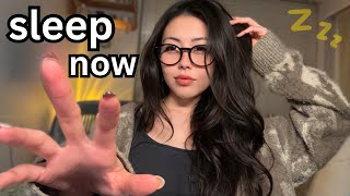 ASMR Sleep Help ✩ Super Tingly Whisper Rambles, Face Touching, Personal Attention & Cozy Chill Vibes