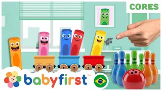 Aprenda Cores de Forma DIVERTIDA com as Brincadeiras da Turma das Cores! | BabyFirst Brasil