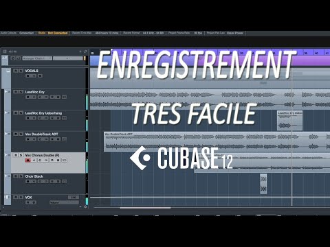 Prise  voix facile sur Cubase 12