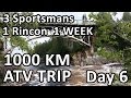 Polaris Sportsman 500 - 1000 km ATV Trip Day 6 ...