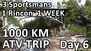 preview picture of video 'Polaris Sportsman 500 - 1000 km ATV Trip Day 6'
