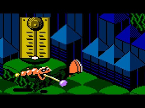 Snake Rattle n Roll (NES) Playthrough